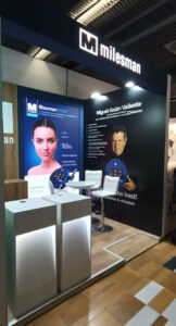 Milesman stand diseño Imcas Paris 2026